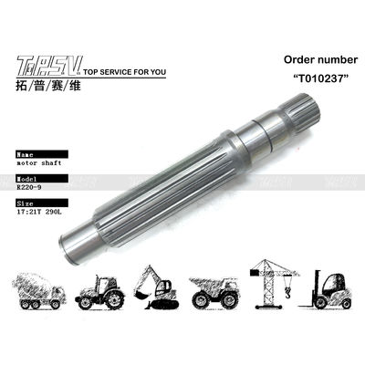 39Q6-41180 Precision Hydraulic Travel Motor Shaft untuk Mesin Excavator R220-9