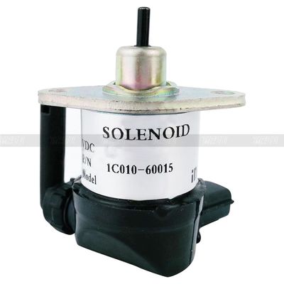DC 24V Fuel Stop Solenoid 1C010-60015 KX080 Bagian listrik excavator