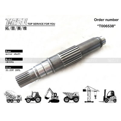 XKAH-00410 Ketahanan dan panas diobati tahan haus GM35VA Excavator Drive Motor Shaft