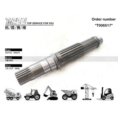 Precision GM35VL CLG225C Excavator Travel Hydraulic Motor Shfat Untuk Energi Mesin Pertambangan bengkel perbaikan 62A0084