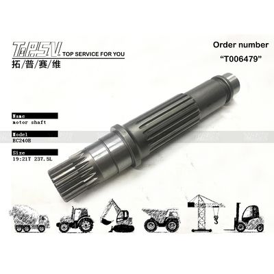 Pakai tahan panas EC240B Excavator Travel Hydraulic Motor Drive Shaft VOE14621702