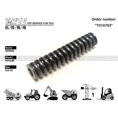 7I-8152 Bag Dealt Transport Packaging K5V180 Excavator Hydraulic Pump Spring dengan daya tahan tinggi
