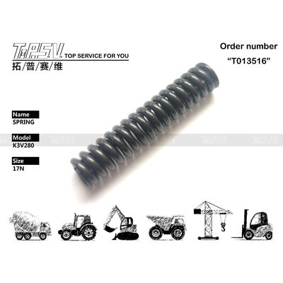 0682307 Mesin Excavator K3V280 Excavator Hydraulic Pump Spring Digunakan dengan Instalasi Gear Meshing