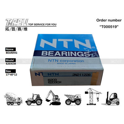 0397915 6203CM Excavator Gratis Pemeliharaan Deep Groove Bearing Untuk Penggerak Motor Hidraulik
