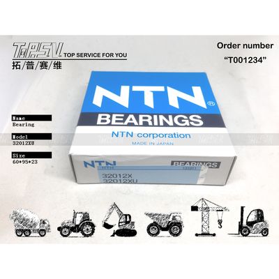 708-8H-12151 Excavator Tapered Roller Bearing 32012XU untuk Travel Motor
