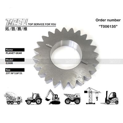 Round E200B Transmisi Excavator 2 STADIA Planetary Gear untuk bengkel mesin 094-1507
