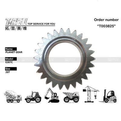 Permukaan diobati E307C Excavator Swing 1 Stage Gearbox dengan bodi Baja Hitam 171-9445