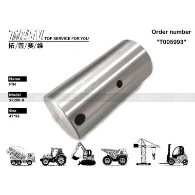 Daya tahan Transmisi daya YN15V00037S010 SK210-8 Excavator Travel 2 Stage Gear Pin Untuk bengkel mesin