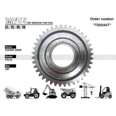 Bagian ganti hitam untuk excavator tas tertutup E311C Travel 1Stage Planetary Gear Transmission System 218-4246