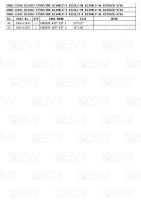 39Q6-12100 39Q6-12101 39Q6-12102 R220-9 Bolt pada Excavator Swing Drive Catalog
