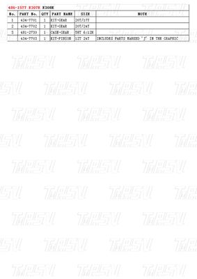 486-1577 Bolt Baja pada Excavator Swing Drive untuk bengkel mesin