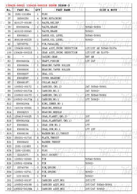 DX80R Excavator Swing Travel Drive Catalog Custom Colors