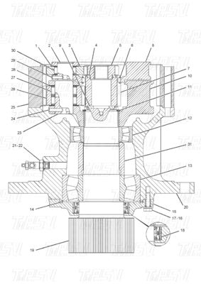 Bolt-on Hitam 148-4644 523-0553 E320C Excavator Swing Drive Catalogue untuk bengkel mesin Drive hidrolik