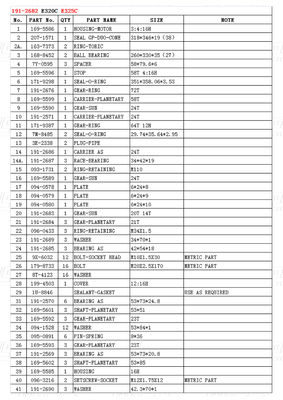 191-2682 E325C Excavator Travel Drive Catalog Assemblies Baja Hitam Motor Hidraulik Retrofitable
