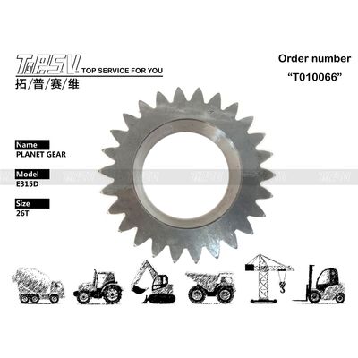 Daya tahan yang diobati panas 165-5787 E180-3 E315C Excavator Planetary Gear untuk Excavators
