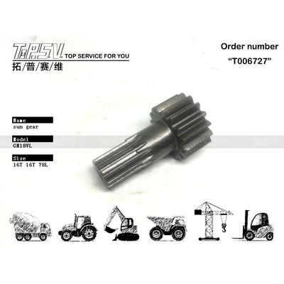TZ270B1006-00 Asal GM18VL Excavator Travel Sun Gear Drive Motor Dengan Perawatan Minyak Gir