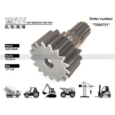 GM18VL Excavator Travel Sun Gear Untuk Sistem Transmisi