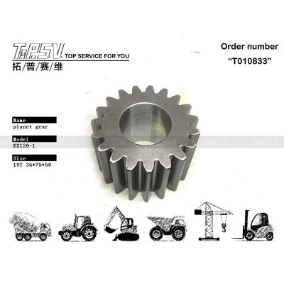 9727159 Baja Bulat EX120-1 Excavator Swing 2 Stage Planetary Gear untuk bengkel mesin di baja
