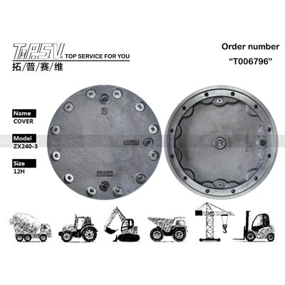 2051690 Baja ZX240-3 Excavator Final Drive Cover Untuk Model Excavator Hyundai Baja Kompatibel Dan awet