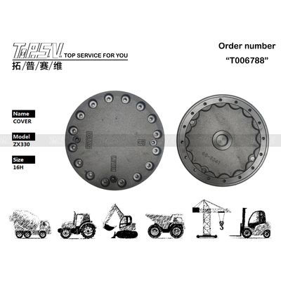 2045031 Tas yang Dijual ZX330 Excavator Travel Drive Gear Cover Box Dengan Warna Hitam Dan Kemasan Transportasi