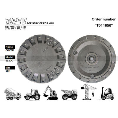7Y-1426 Bahan baja E320C Excavator Final Drive Cover Daya tahan tinggi