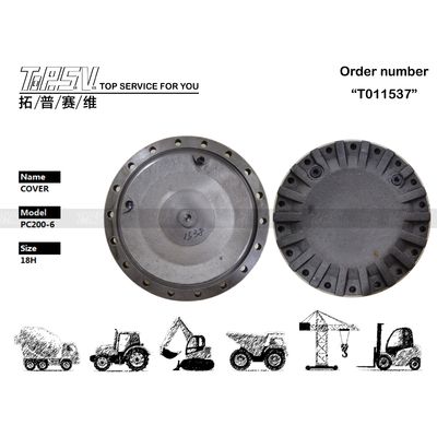 20Y-27-21110 Pembayaran Dan Minyak Gear Untuk Pemeliharaan PC200-6 Excavator Travel Drive Cover