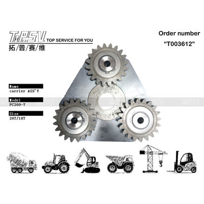 PC200-7 Excavator Swing 1 Stage Carrier ASSY Untuk Peralatan Penggalian