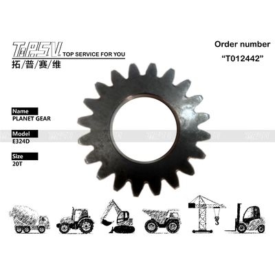 191-2675 Excavator Travel 1 Stage Planet Gear Motor untuk Operasi Excavator Crawler dalam Desain Bulat