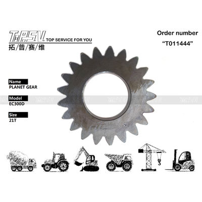 VOE14599948 Kemasan Transportasi EC300B Excavator Travel 1 Stage Planetary Gear Box yang terbuat dari baja untuk tas tertutup dalam aplikasi industri