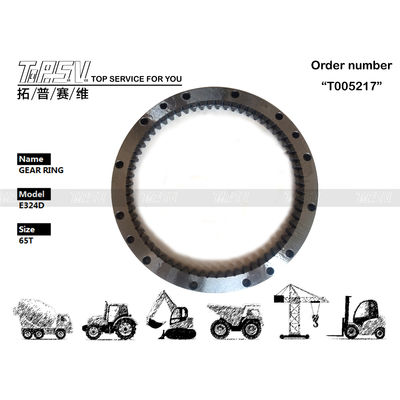 169-5594 Konstruksi baja yang kokoh E324D Excavator Travel 1 Stage Gear Ring Final Drive Box untuk kinerja yang halus dan tahan lama