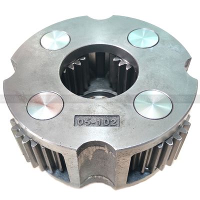 Instalasi Mesh Gear Meshing Tugas Berat JS200 Excavator Swing 2 Stage Carrier Assy Untuk Kemasan Transportasi Tas Berurusan Untuk Penanganan Bahan tugas Berat