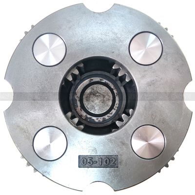 Instalasi Mesh Gear Meshing Tugas Berat JS200 Excavator Swing 2 Stage Carrier Assy Untuk Kemasan Transportasi Tas Berurusan Untuk Penanganan Bahan tugas Berat