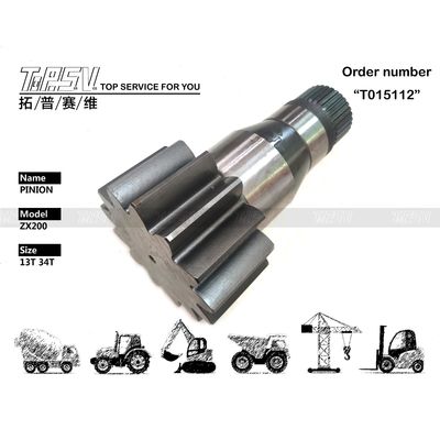 2044634 Daya tahan tinggi ZX200 Excavator Swing Pinion Air Conditioner Bagian untuk tahan lama dan tahan lama