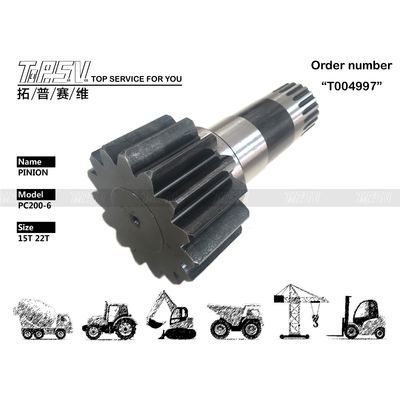 20Y-26-21140 View Image of PC200-6 Bagian Reduktor Pinion Swing Excavator dengan ketahanan haus