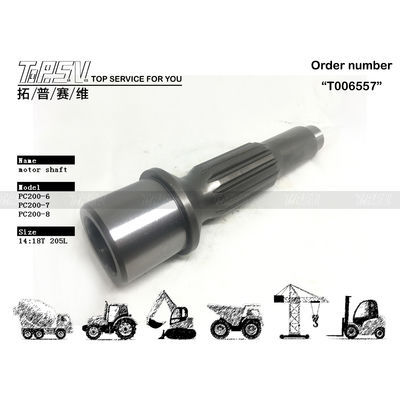 708-8F-32110 Kompatibel PC200-6 Excavator Final Drive Motor Shaft Ideal untuk mesin excavator dan berbagai merek