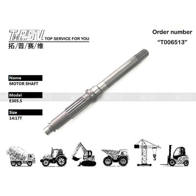 198-5023 Pengemasan Transportasi Tas E305 Excavator Travel Motor Shaft Ketersediaan
