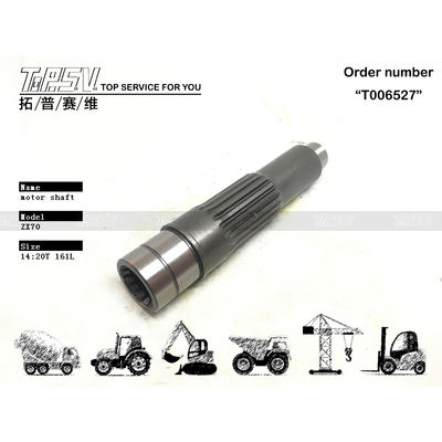 3088756 Ketahanan Tinggi ZX70 Excavator Travel Motor Shaft lainnya Terbuat dari baja dengan presisi dan ketahanan tinggi