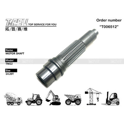 XKAH-01199 View Image Of R110-7 Excavator Travel Motor Shaft Untuk Swinging Lemes