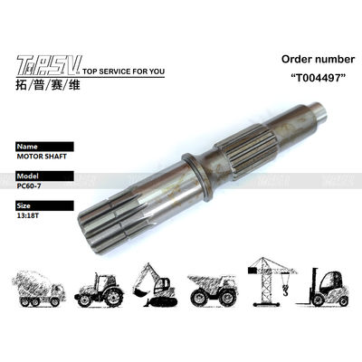 708-7T-12420 PC60-7 Excavator Swing Motor Shfat Pengalaman Kinerja tak tertandingi dengan Pertambangan Energi Kompatibel Bagian Excavator Travel Motor