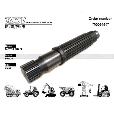 2441U1040S9 Ketersediaan SK350-8 Excavator Travel Motor Shfat untuk transmisi yang lancar