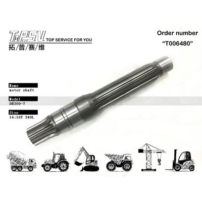 405-00031 Perawatan Minyak Gear DX300 Excavator Final Drive Motor Shaft untuk Mesin Excavator Digunakan