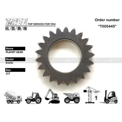 296-6230 Nomor Gigi Lihat Gambar E336D Excavator Travel 1 Stage Planetary Gear dengan Gear Meshing dan Hydraulic Motor Drive