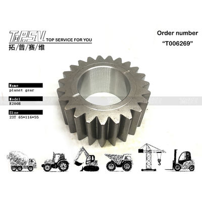 094-1508 Low Maintenance E200B Excavator Travel 3 Stage Planetary Gear Untuk Mesin Repair Shop Dalam Baja