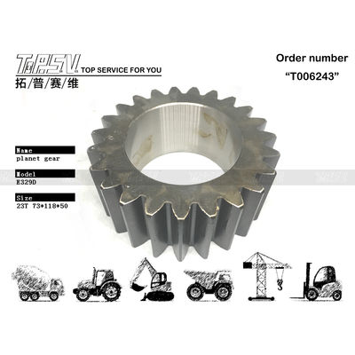 169-5593 E325C Excavator Travel 3 Stage Planetary Gear with View Image Nomor gigi dan teknik penempaan