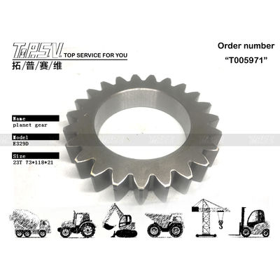 169-5592 Kantong yang dapat disegel Transportation Packaging E325C Excavator Travel 2 Stage Planetary Gear dengan Depend On Packing Type QTY dan Gear Meshing