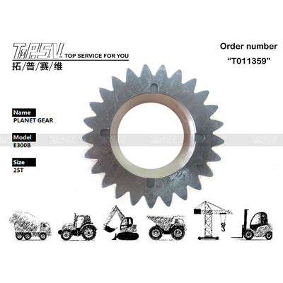 094-1535 Penggerak Motor Hidraulik E300B Excavator Swing 2 Stage Planetary Gear dengan Teknik Forging dan Instalasi Meshing Gear