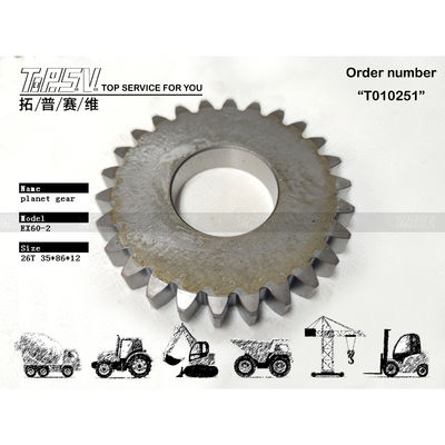 3054865 Mesin berat baja EX60-2 Excavator Travel 1 Stage Planetary Gear untuk kondisi kerja yang sulit