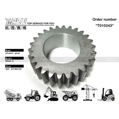 3054864 Powertrain EX60-2 Excavator Travel 2 Stage Planet Gear Box untuk transportasi yang mudah dalam kantong yang dapat disegel Operasi yang lancar dijamin