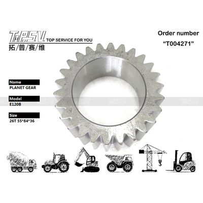 7I-7784 Teknik penempaan E312 Excavator Swing 2 Stage Planetary Gear dengan bahan baja dan Lihat Gambar Nomor gigi