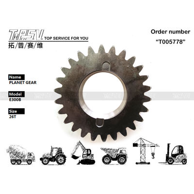 096-2960 Kompatibilitas E300B Excavator Travel 2 Stage Planetary Gear with Black Color View Image